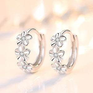 Sterling Silver Earrings for Women - A Symbol of Love and Nature